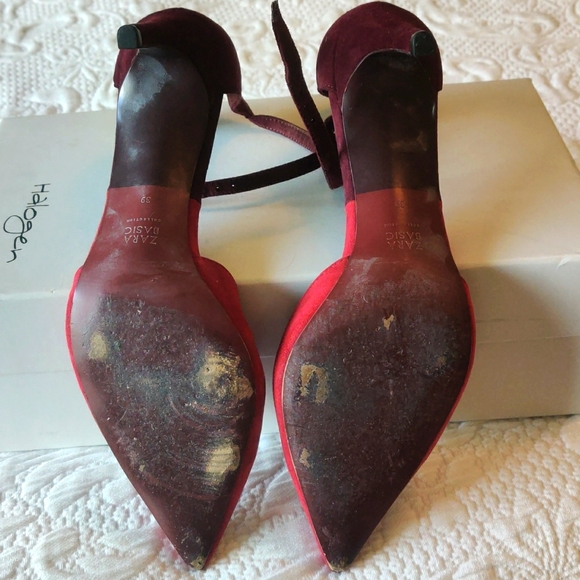 Zara suede heels 👠 - Picture 5 of 6